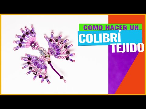 COLIBRÍ TEJIDO | Tembleques Panameños | Tutorial