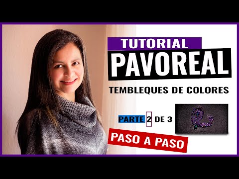 Tutorial : Como hacer un Pavo Real / Parte 2 / Tembleques de Colores