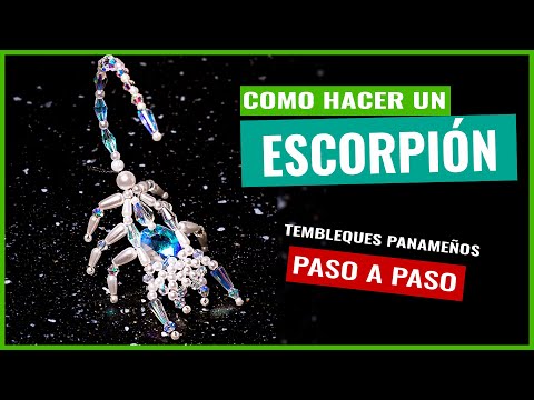 Como Hacer un Alacrán o Escorpión de Tembleques