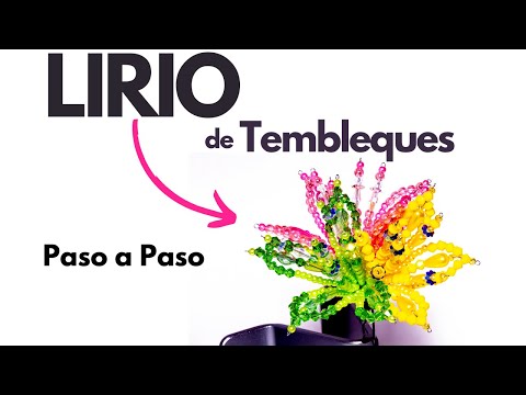 Aprende PASO a PASO Cómo hacer esta Flor de TEMBLEQUES