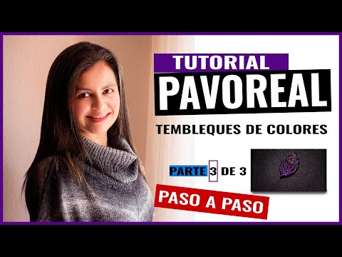 Tutorial : Como hacer un Pavo Real / Parte 3 / Tembleques de Colores