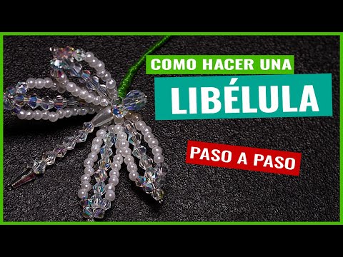 Como hacer Tembleques - Libélula de Tembleques