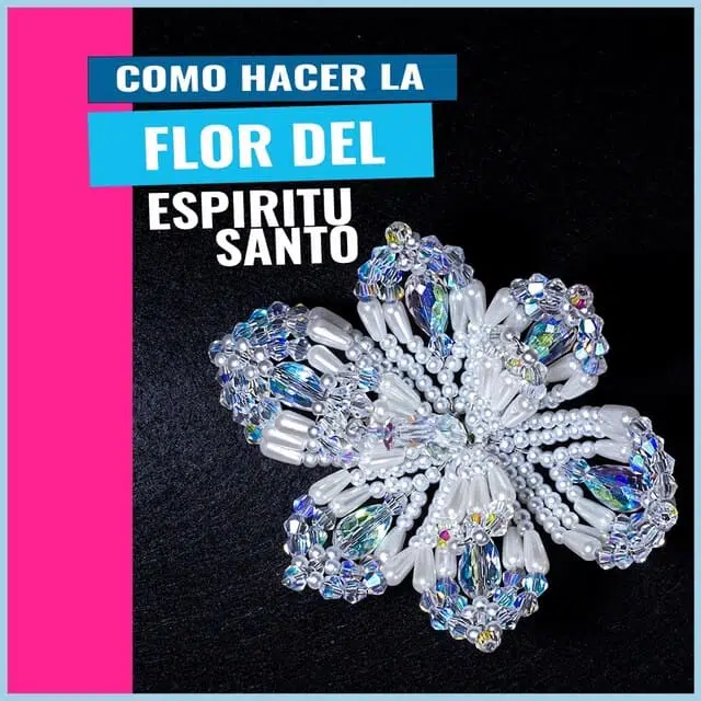 Tembleques Flor del Espiritu Santo